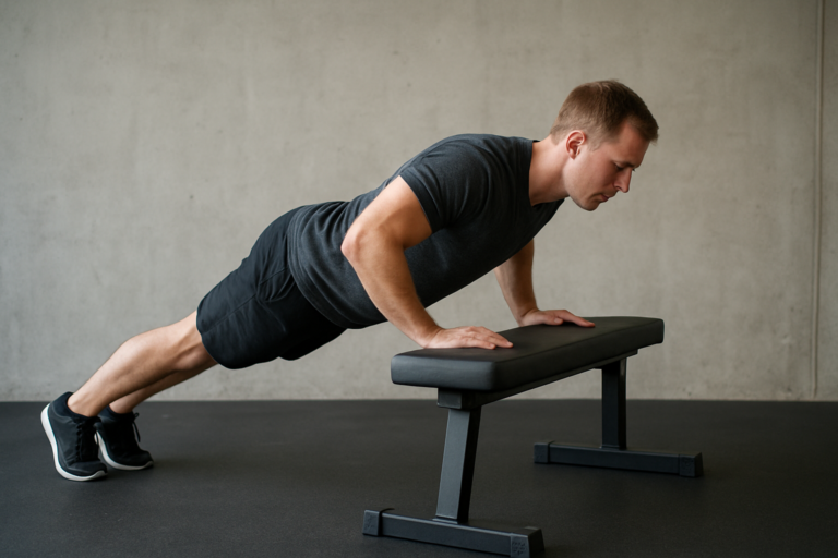 Close-Grip Incline Push-up