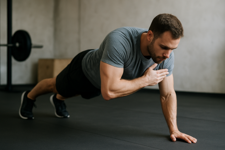 Push-up Shoulder Tap