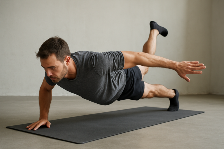 Scorpion Push-up