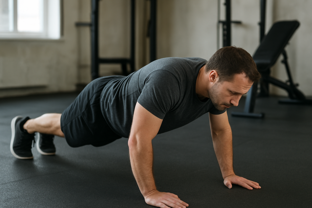 Knie-Liegestütze (Knee Push-up)