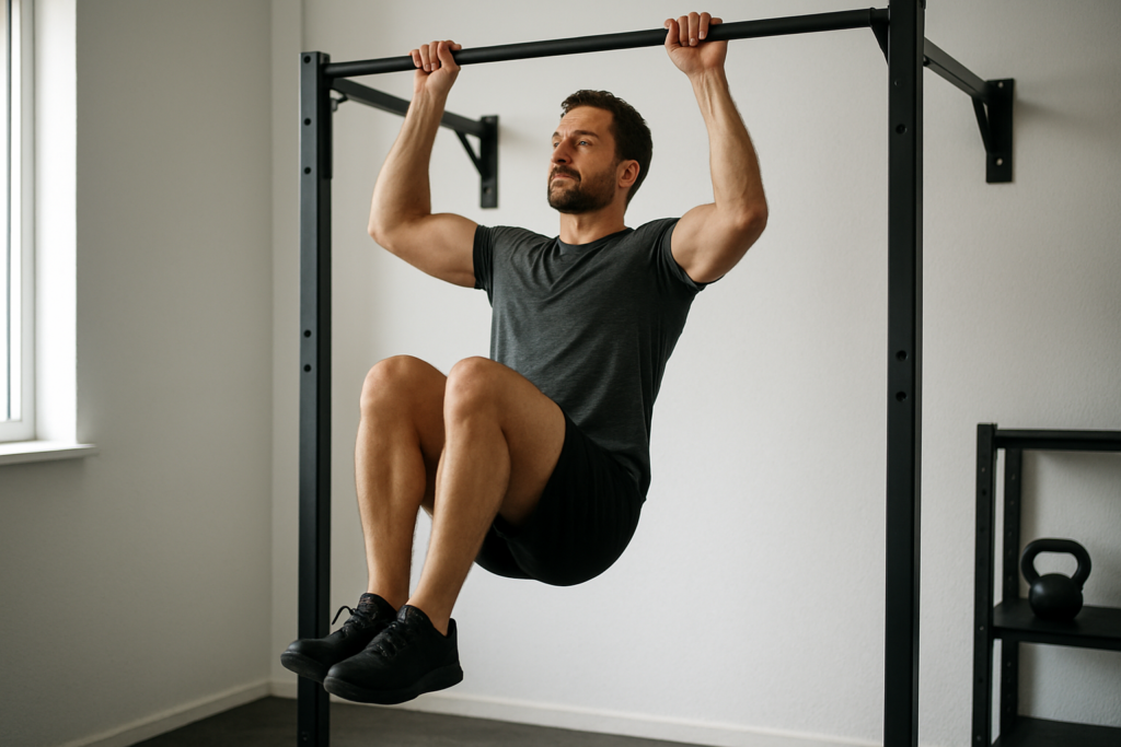 Pull-up to Knee Raise