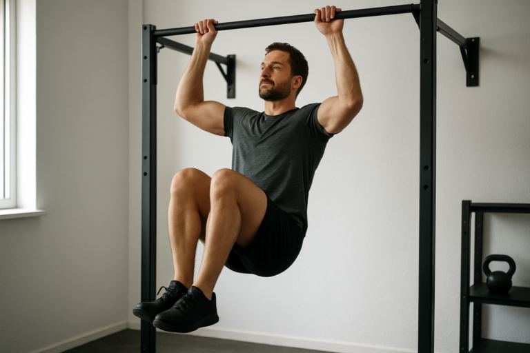 Pull-up to Knee Raise