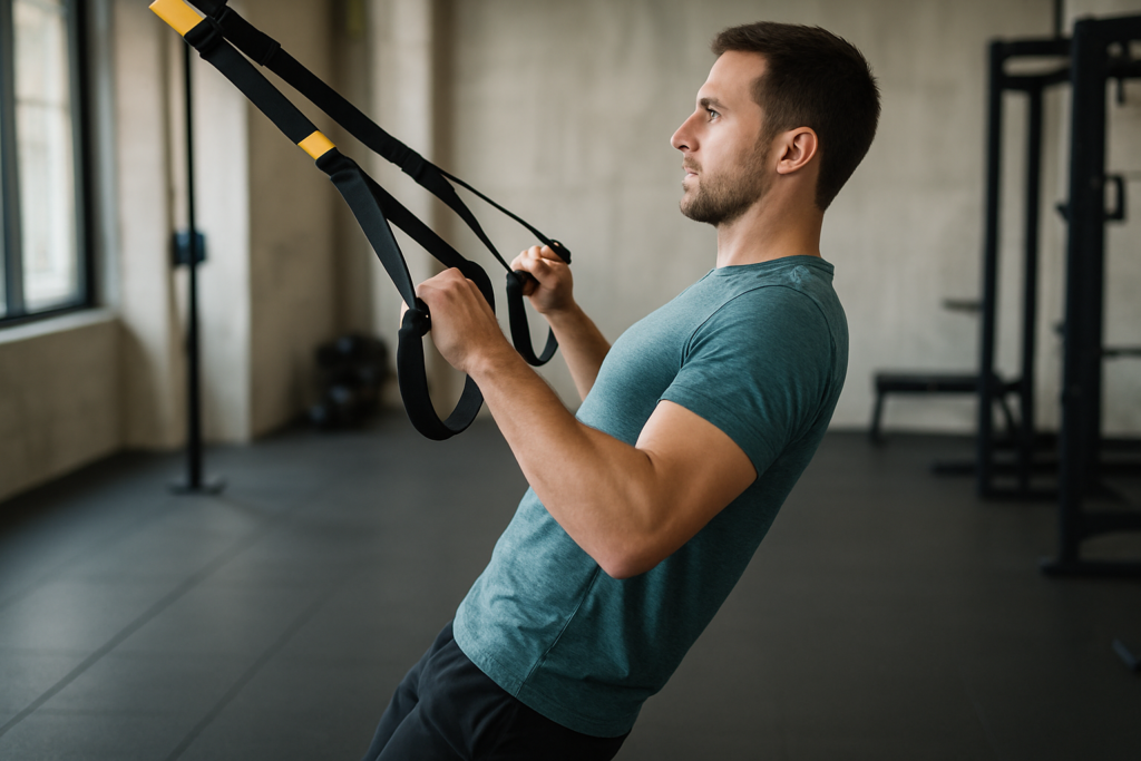 Rudern am TRX
