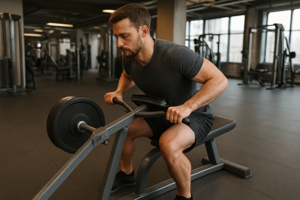 Chest-Supported T-Bar Row