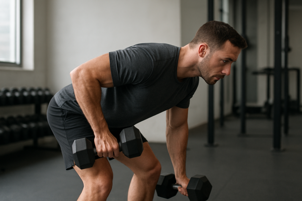 Bent-Over Dumbbell Row