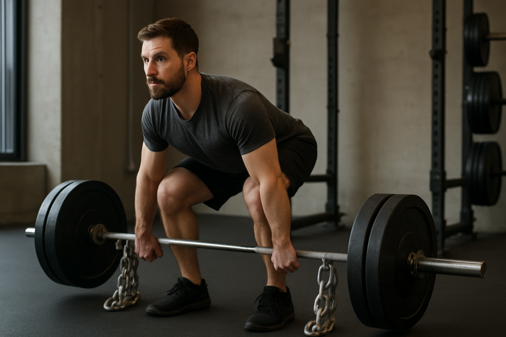 Chain Deadlift
