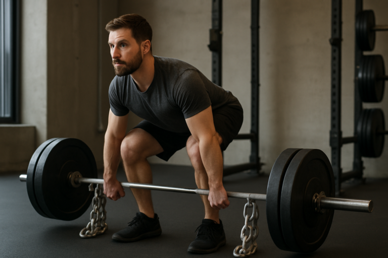 Chain Deadlift