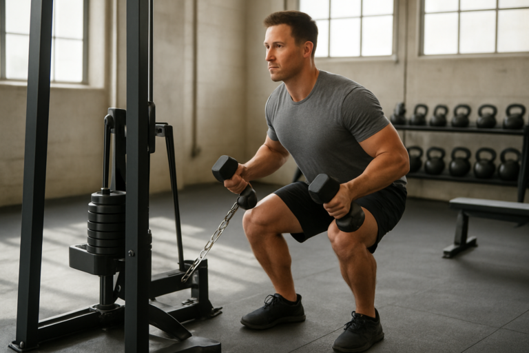 Belt Squat Row