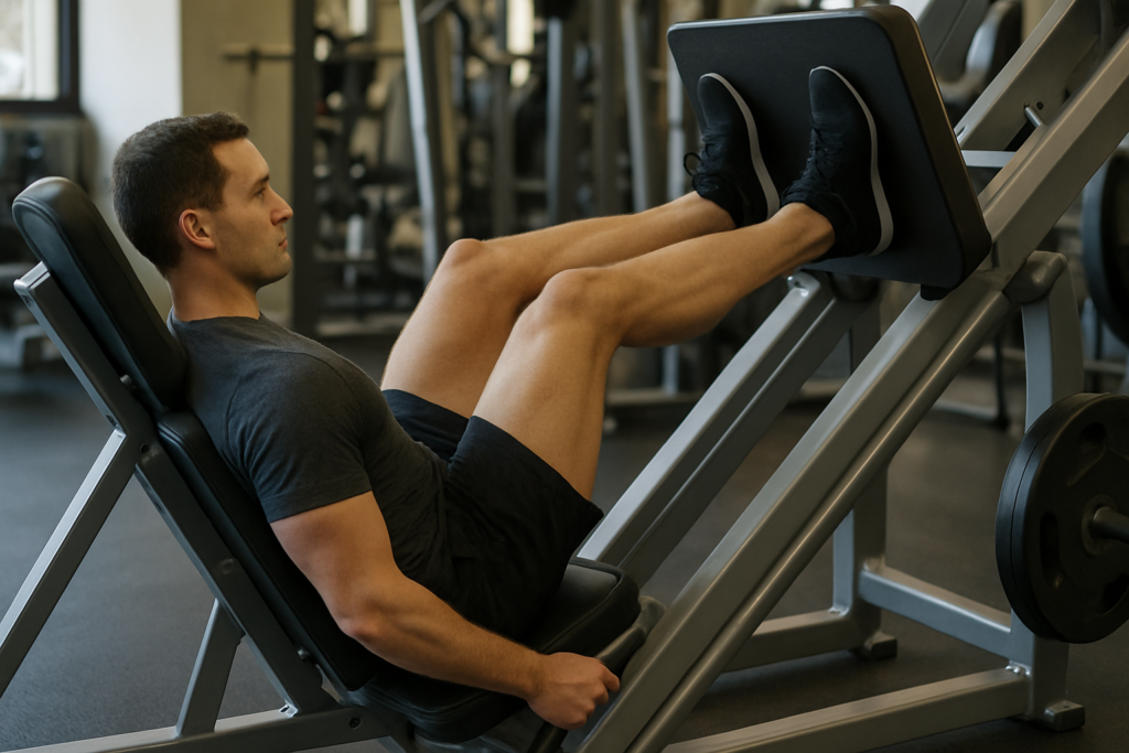 Leg Press breit