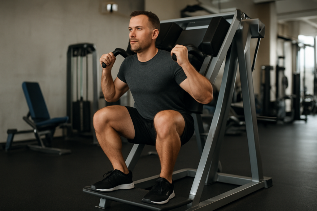 Hack Squat Breit