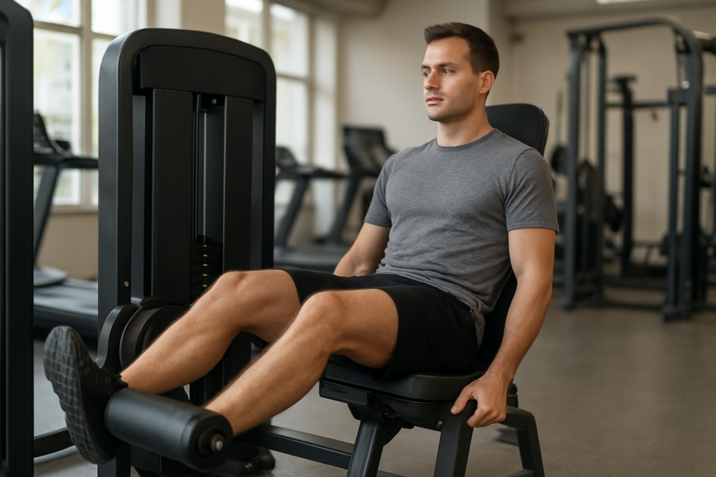 Leg Extension mit Pause