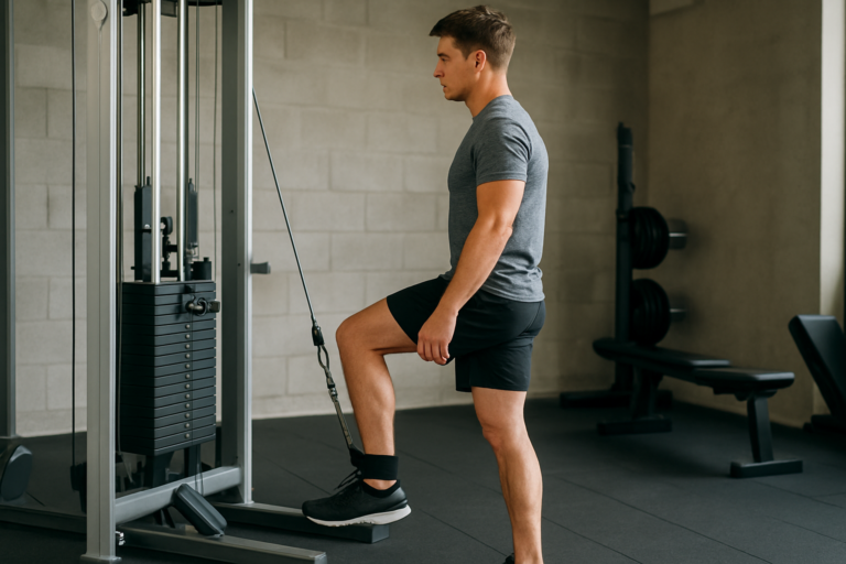 Cable Standing Leg Curl