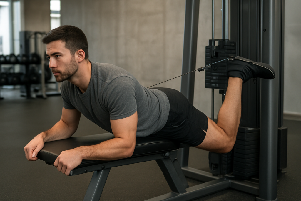 Cable Leg Curl