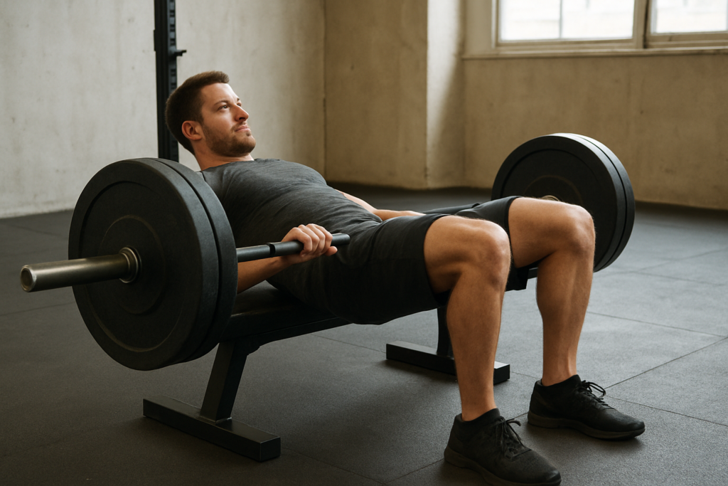 Hip Thrust mit Langhantel