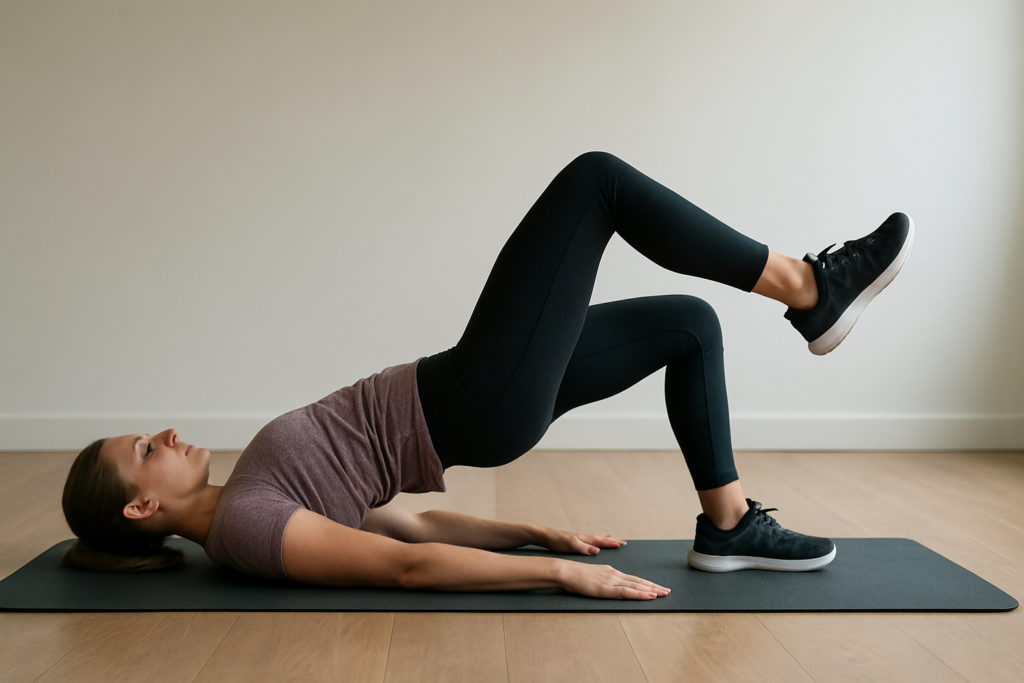 Glute Bridge March