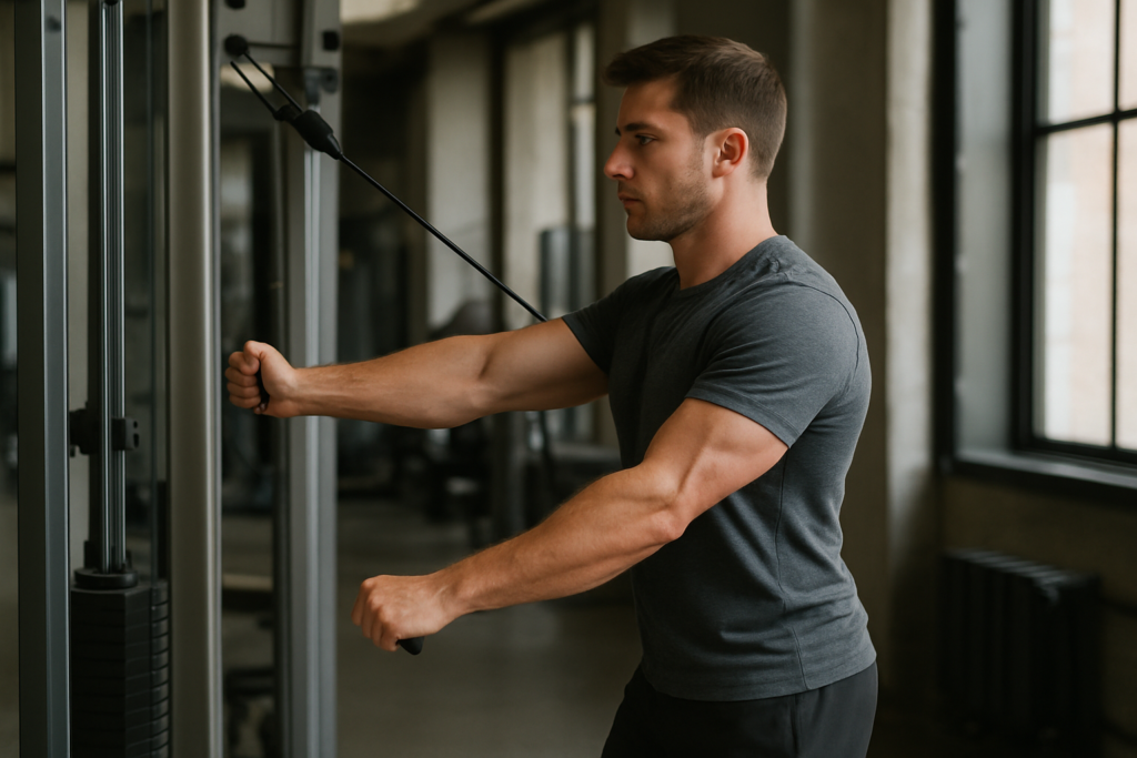 Cable Serratus Punch