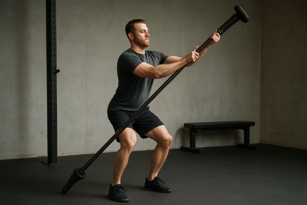 Landmine Push Press