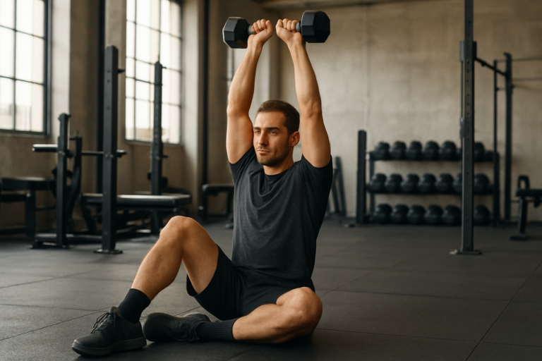 Dumbbell Z-Press