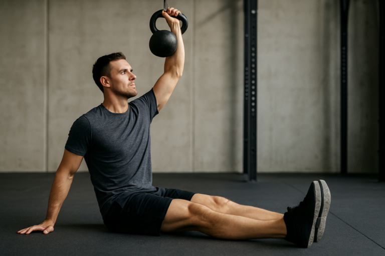 Kettlebell Z-Press