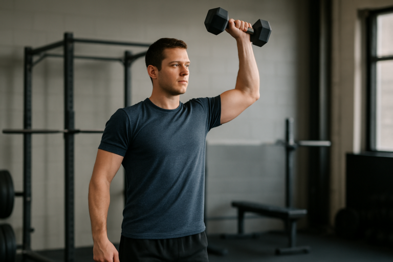 Single-Arm Dumbbell Press