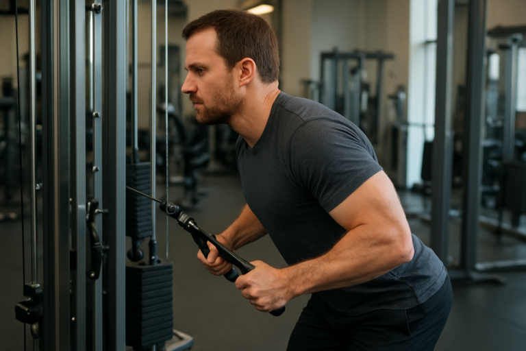 Cable Rear Delt Row