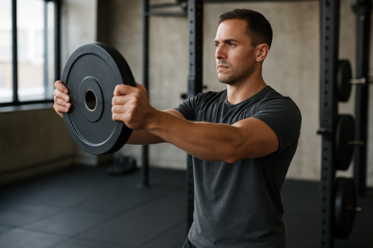 Plate Front Raise