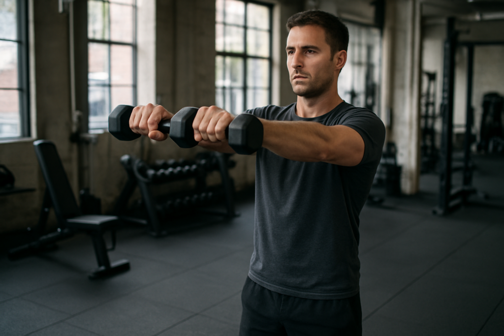 Underhand Front Raise