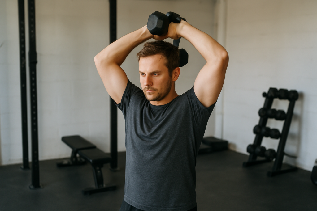 Overhead Dumbbell Extension
