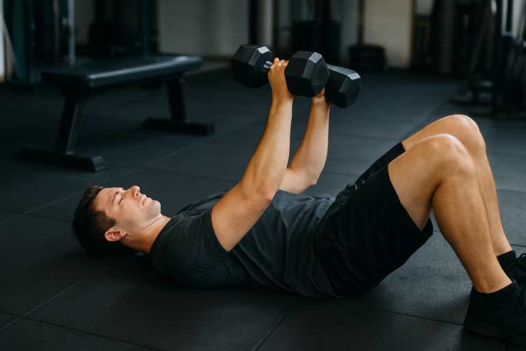 Close-Grip Floor Press