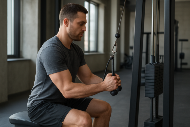 Cable Reverse Wrist Curl