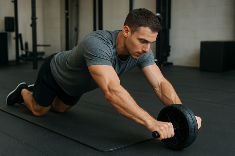 Ab Wheel Rollout kniend