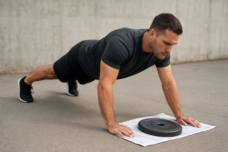 Plank Drag