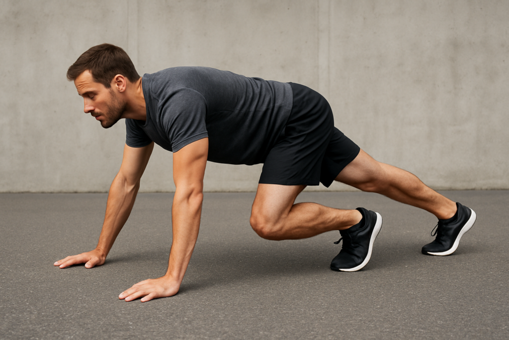 Bear Crawl Backward