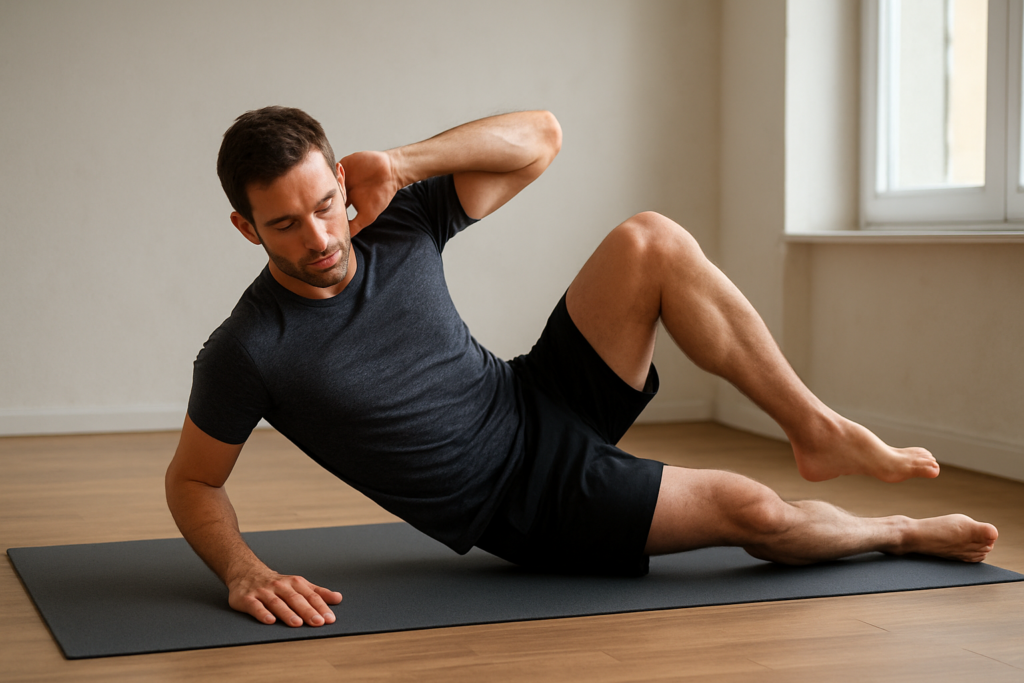 Side Plank Crunch