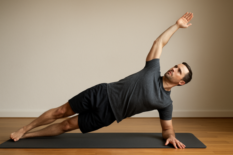 Side Plank Reach-through