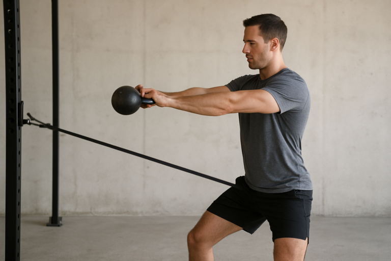 Pallof Press Stehend