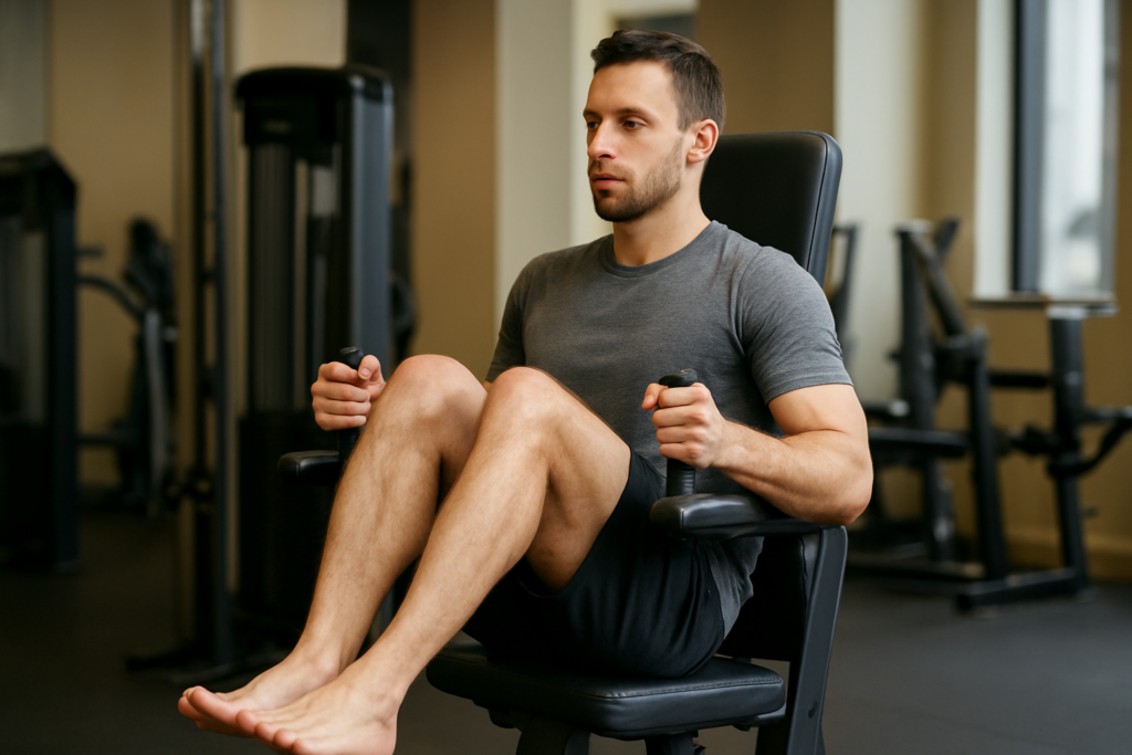 Captain’s Chair Knee Raise