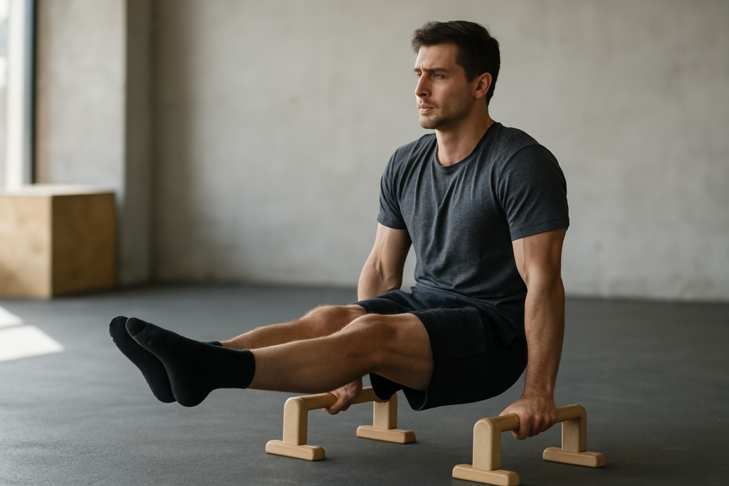 L-Sit an Parallettes