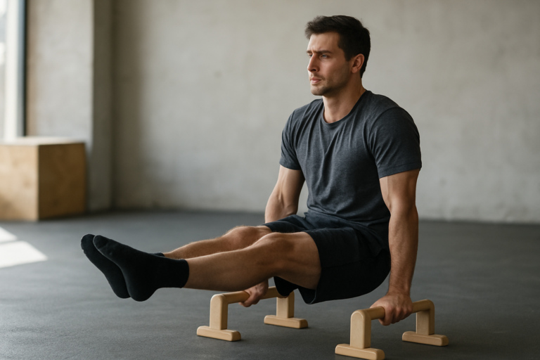 L-Sit an Parallettes