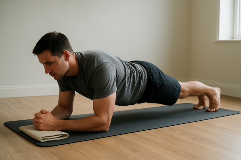 Ellbogen-Plank
