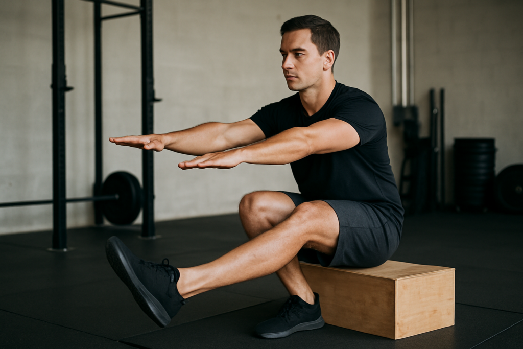 Box Pistol Squat