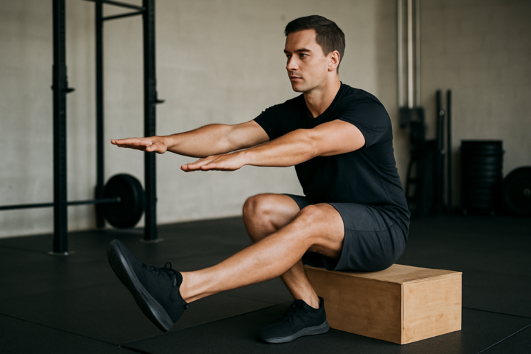Box Pistol Squat
