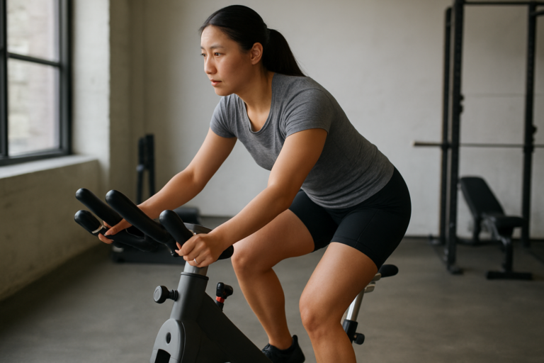 Spin Bike Climb