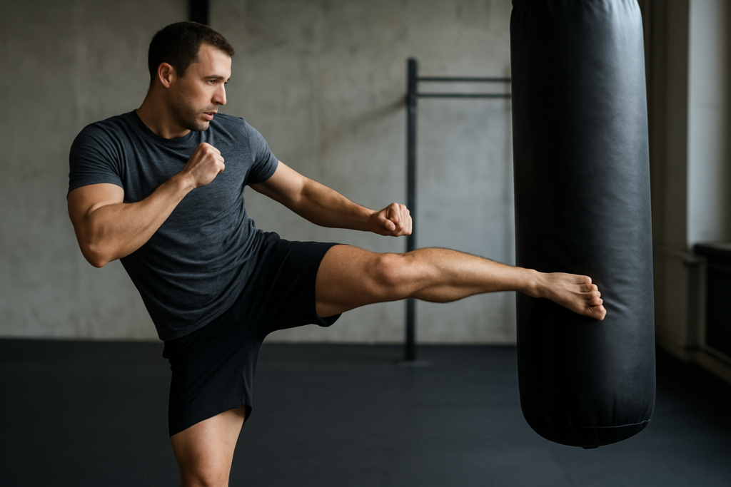 Heavy Bag Kicks
