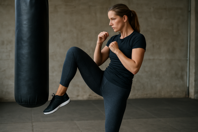 Kickboxing Knee Strike
