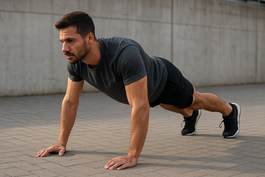 Klassischer Burpee