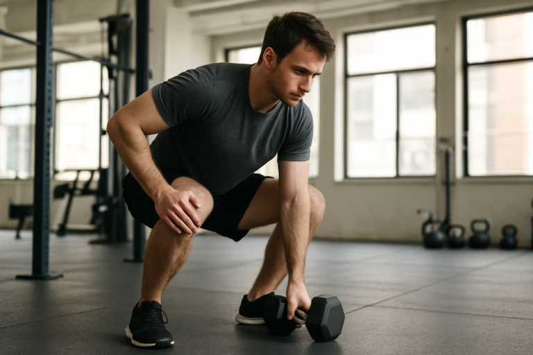 Dumbbell Squat Clean