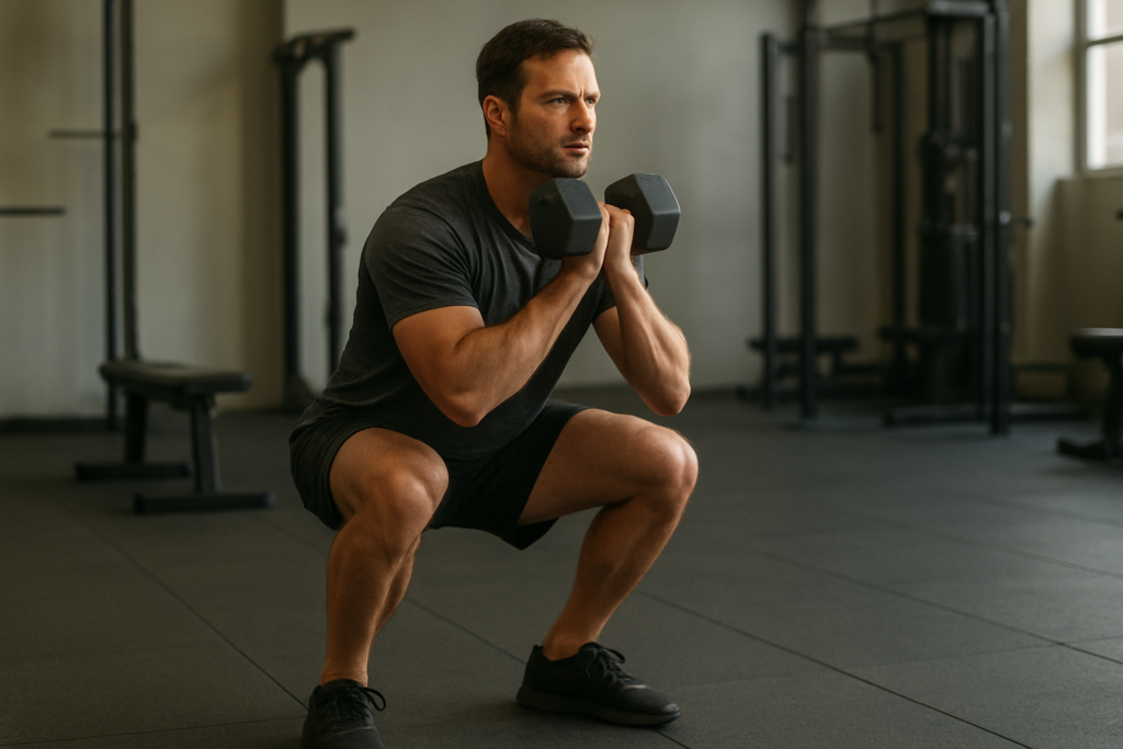 Dumbbell Clean and Jerk