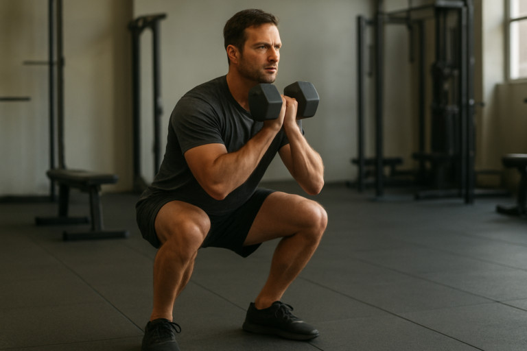 Dumbbell Clean and Jerk