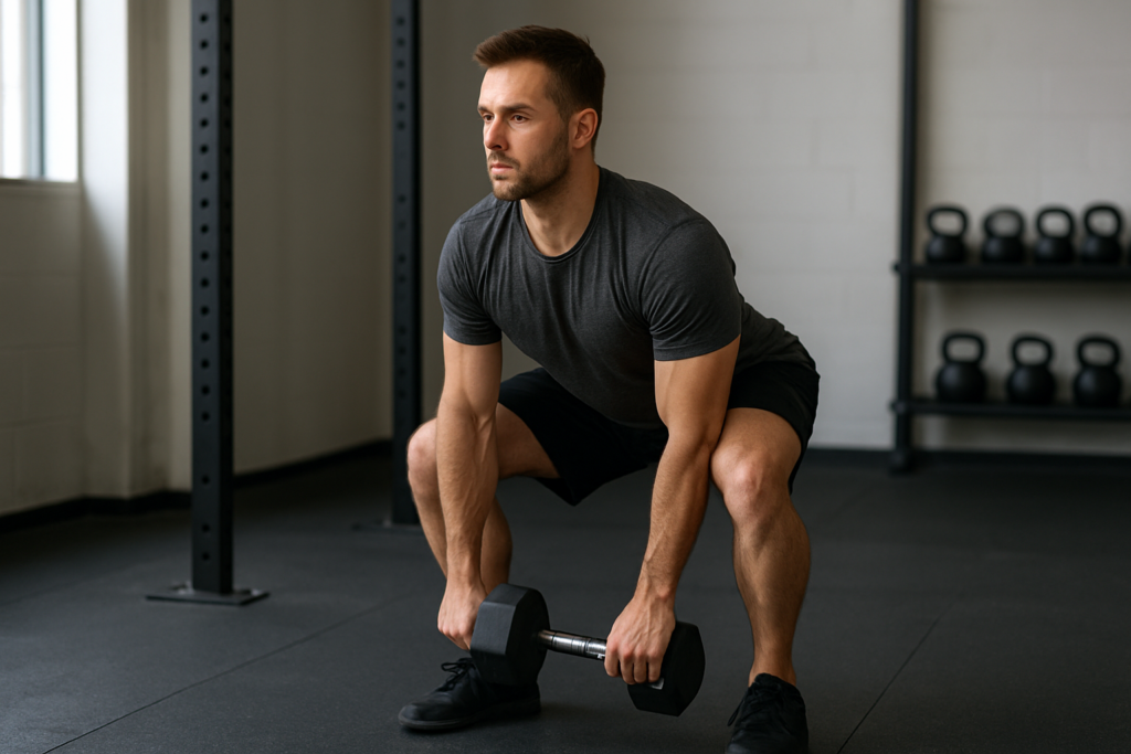 Dumbbell Hang Snatch